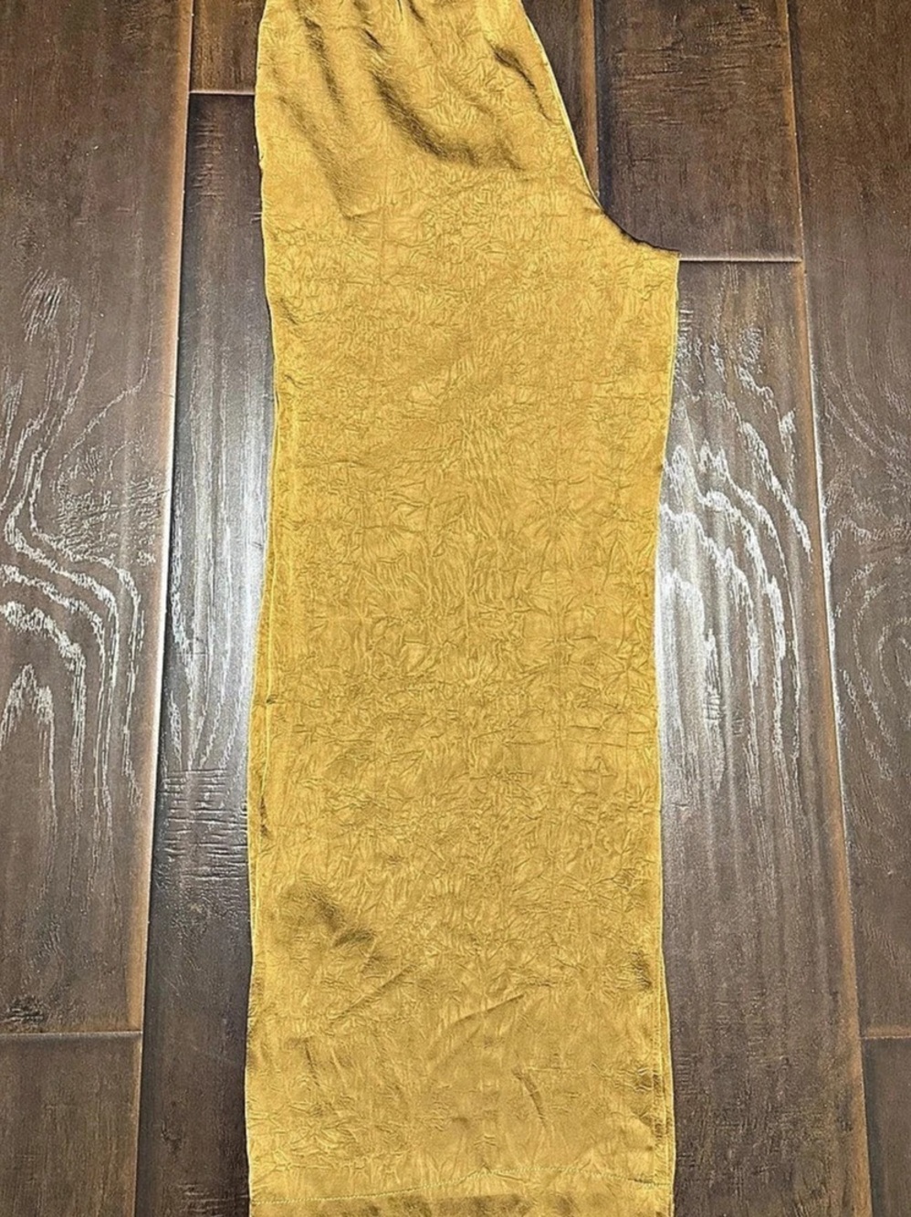 A New Day Wide Leg Pants in yellow mustard Size Small NWT